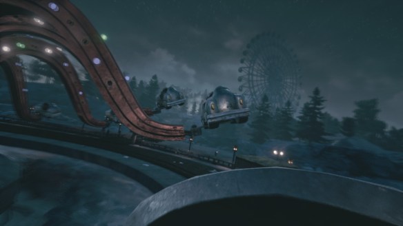 Riding the Octotron in The Park