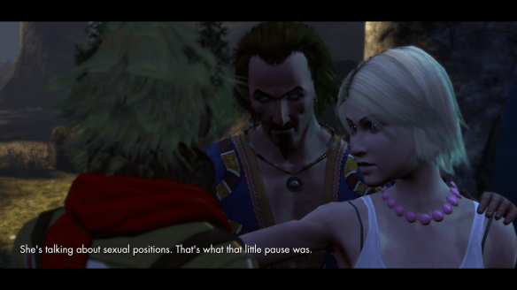 Cassie King's idea of subtlety in The Secret World