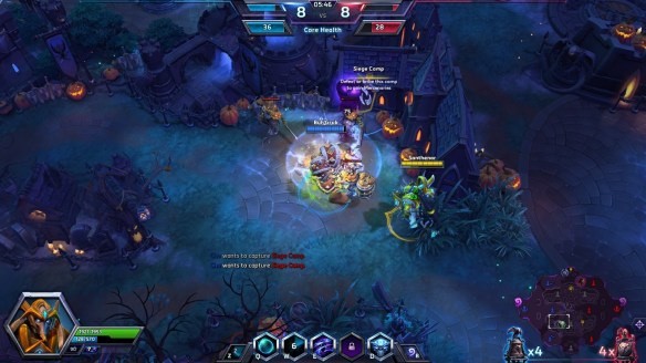 Playing as Tassadar on Towers of Doom in Heroes of the Storm