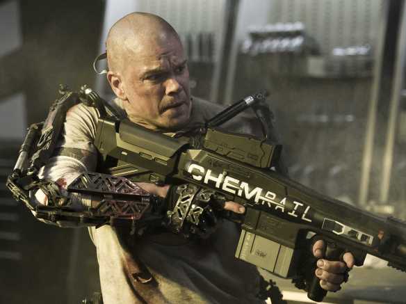 Matt Damon as Max Da Costa in Elysium