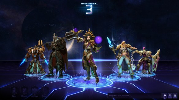 Zoning into a match as Li-Ming in Heroes of the Storm