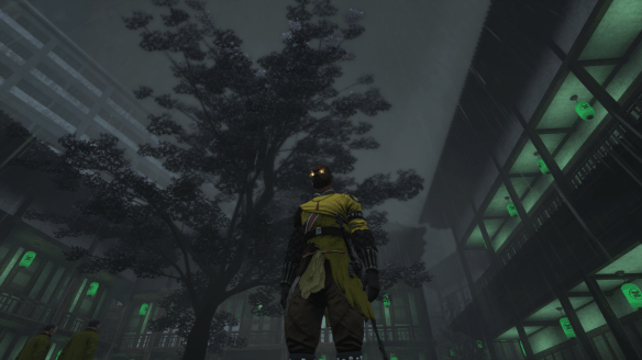 My Dragon posing in his Wu deck uniform in The Secret World