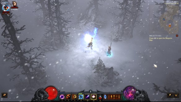 The Eternal Woods zone in Diablo III
