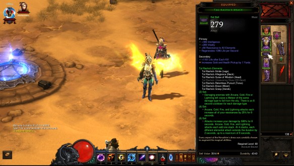 The belt for Tal Rasha's Elements, the final piece of the set I needed