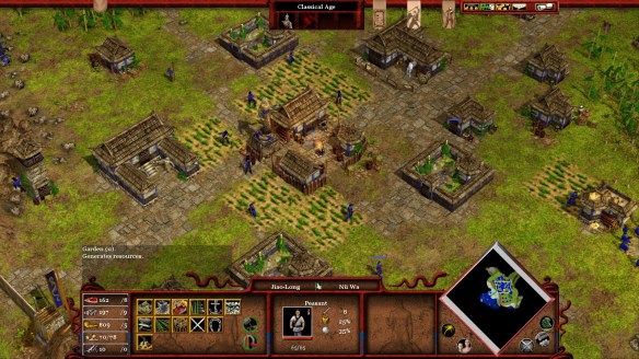 A Chinese town in Age of Mythology: Tale of the Dragon