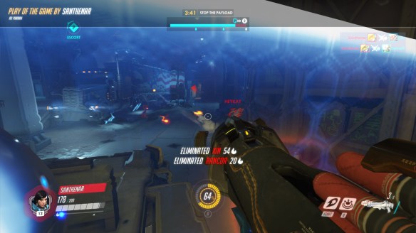 My Play of the Game as Pharah in Overwatch