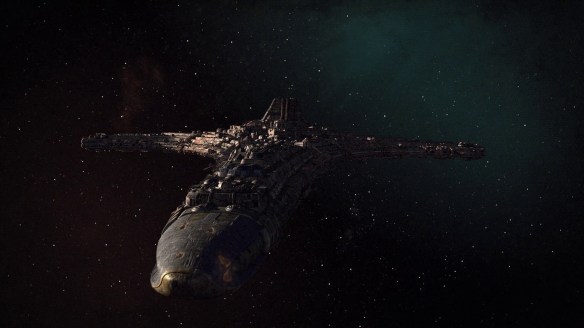 The starship Destiny in Stargate: Universe