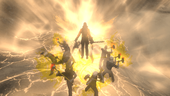 After being stonewalled by a bugged mission, my main unleashes his frustration on the Atenists in The Secret World