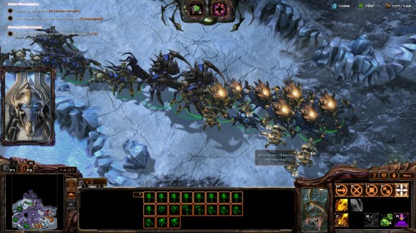 Playing as Abathur in StarCraft II's co-op missions