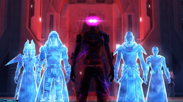 The climax of the inquisitor class story in Star Wars: The Old Republic