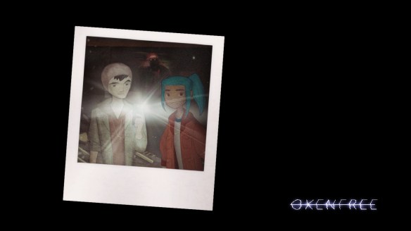A photo of Jonas and Alex in Oxenfree