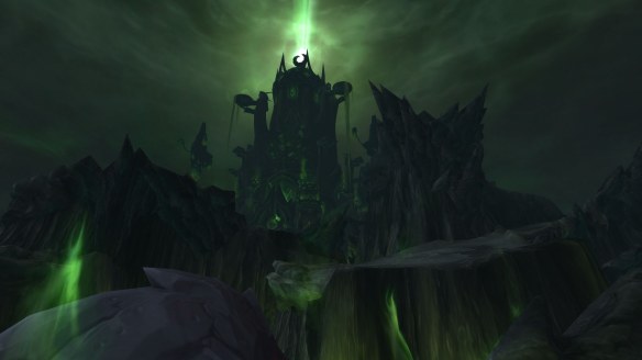 The Tomb of Sargeras on the Broken Shore in World of Warcraft