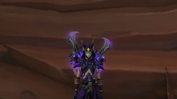 My demon hunter in World of Warcraft: Legion