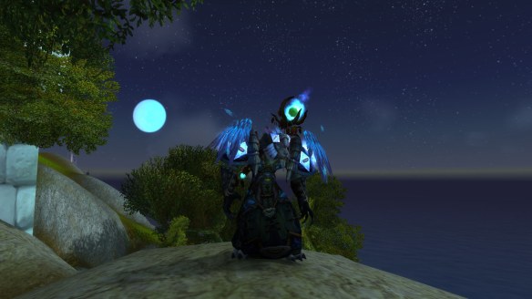 My Worgen druid in World of Warcraft: Legion