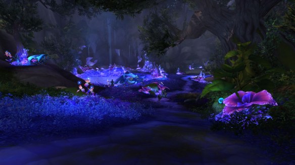 The Azsuna zone in World of Warcraft: Legion