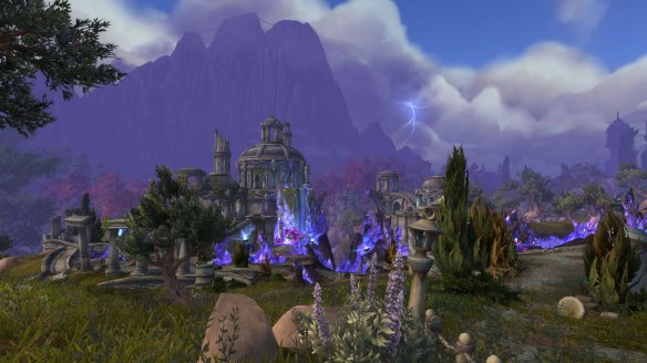 The Azsuna zone in World of Warcraft: Legion