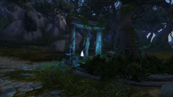 The Azsuna zone in World of Warcraft: Legion