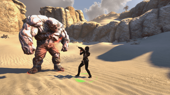 Battling zombies in Egypt as part of The Secret World's Rider event