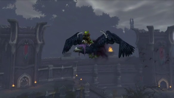 The upcoming rogue class mount in World of Warcraft: Legion