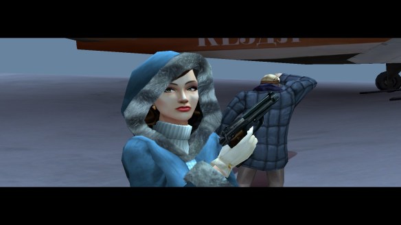 Cate Archer in No One Lives Forever 2: A Spy in H.A.R.M.'s Way
