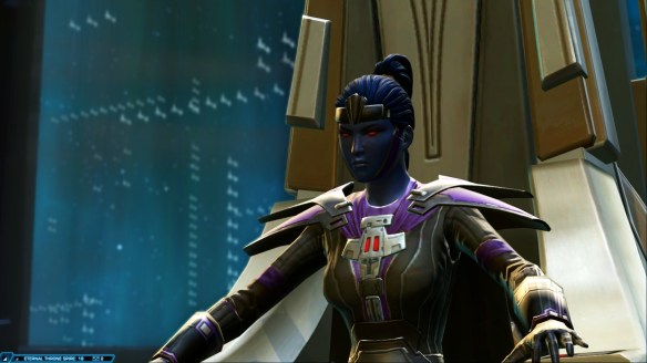 My agent claims the Eternal Throne in Star Wars: The Old Republic