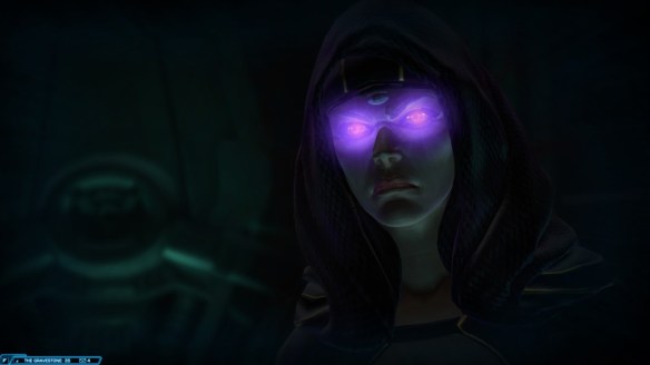 Empress Vaylin in Star Wars: The Old Republic's Knights of the Eternal Throne expansion