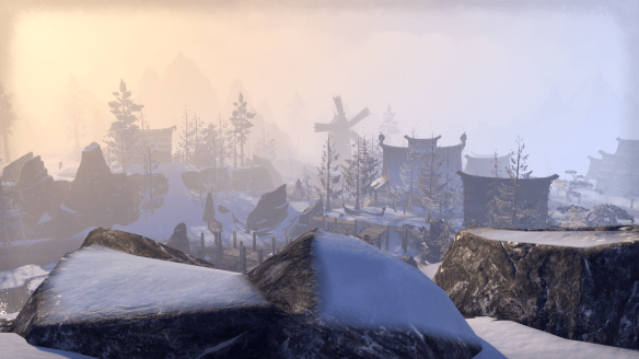 The Ebonheart Pact starting zone of Bleakrock Isle in Elder Scrolls Online
