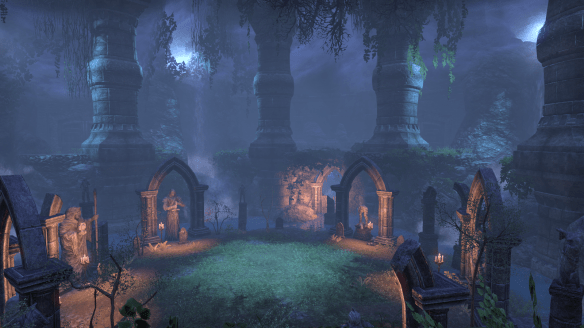An ancient crypt in the main quest in Elder Scrolls Online