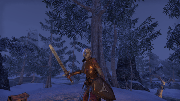 My new Dunmer templar in Elder Scrolls Online