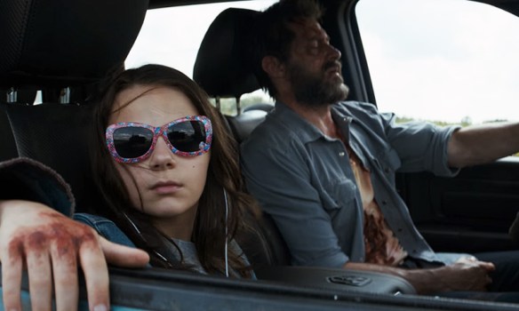 Laura and Wolverine in Logan