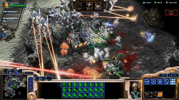 The army of Fenix in StarCraft II co-op