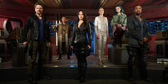 The cast of Dark Matter