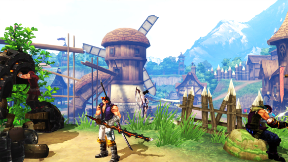 A town in Kritika Online