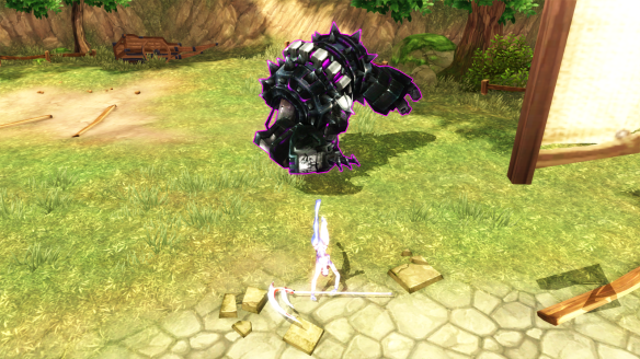 Dodging a boss in Kritika Online