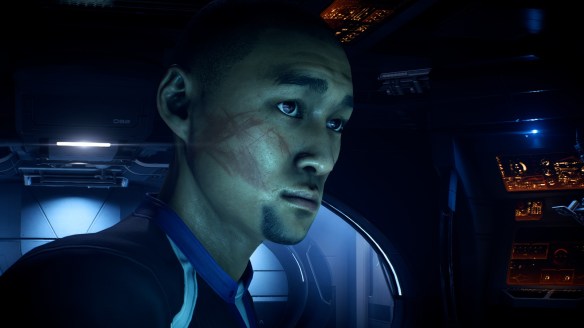 Scott Ryder in Mass Effect: Andromeda