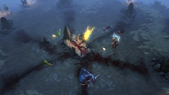 The new Shrouded Moors zone in Diablo III