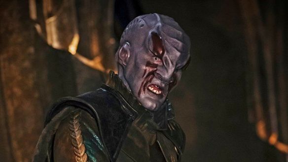 A Klingon in Star Trek: Discovery