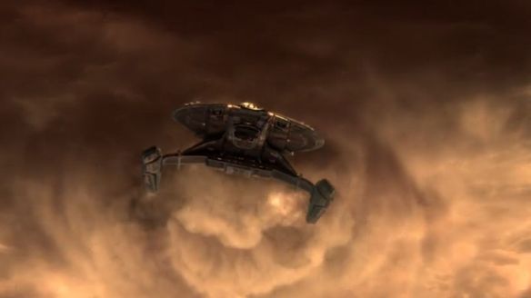 The starship Shenzhou in Star Trek: Discovery