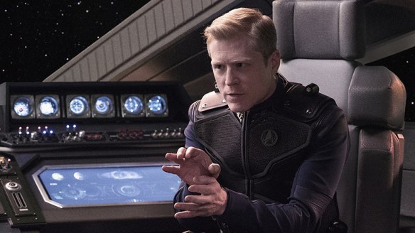 Anthony Rapp as Lieutenant Paul Stamets on Star Trek: Discovery