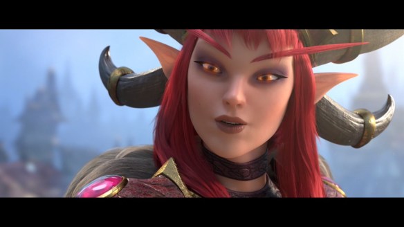 Alexstrasza the Dragon Queen in a Heroes of the Storm cinematic