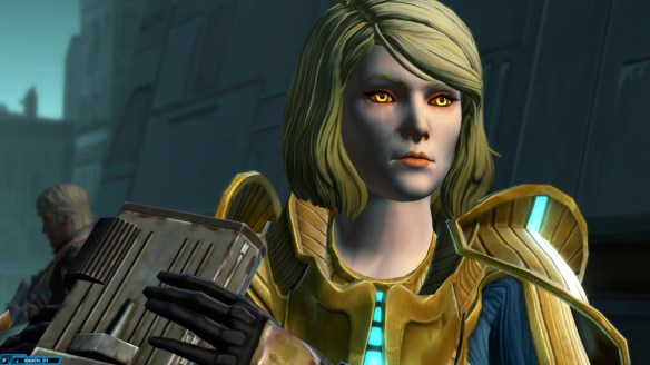 Lana Beniko in Star Wars: The Old Republic's War for Iokath story