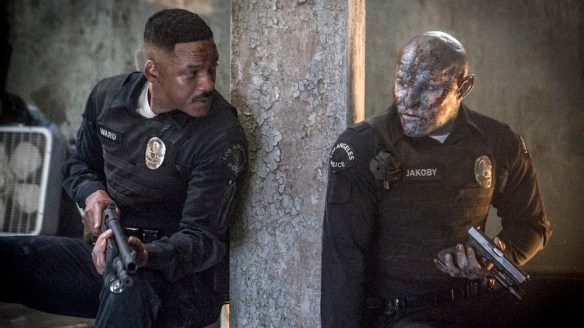 Will Smith and Joel Edgerton as Officers Ward and Jakoby in Bright