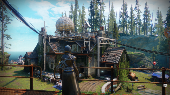 My warlock tours the Farm in Destiny 2