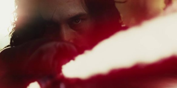 Kylo Ren in Star Wars: The Last Jedi