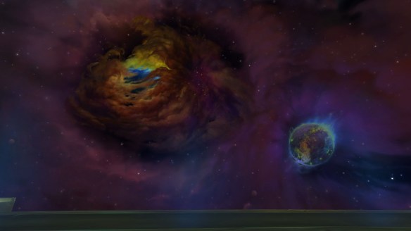 Azeroth and Argus in World of Warcraft: Legion