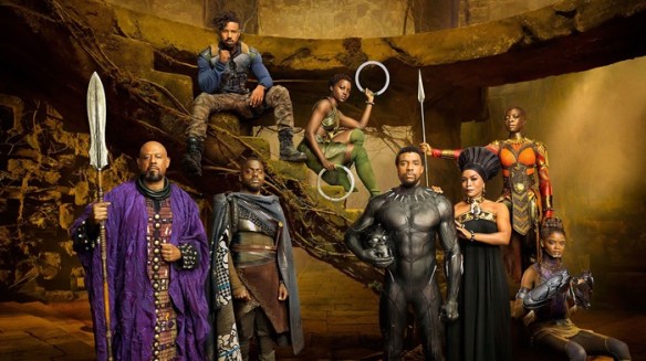 The cast of Black Panther.