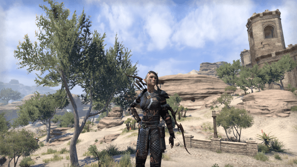 My sorcerer's new outfit in Elder Scrolls Online
