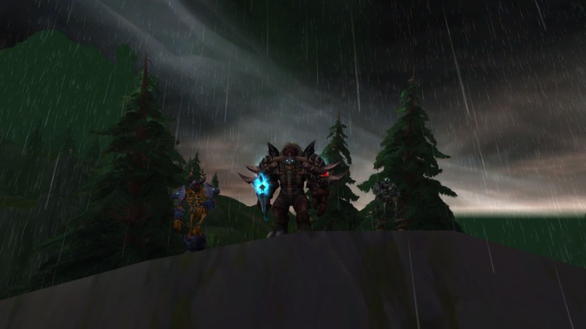 My Tauren death knight in World of Warcraft: Legion