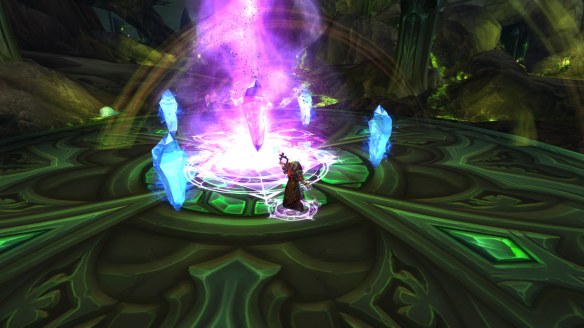 The quest to acquire Ebonchill, Greatstaff of Alodi in World of Warcraft: Legion