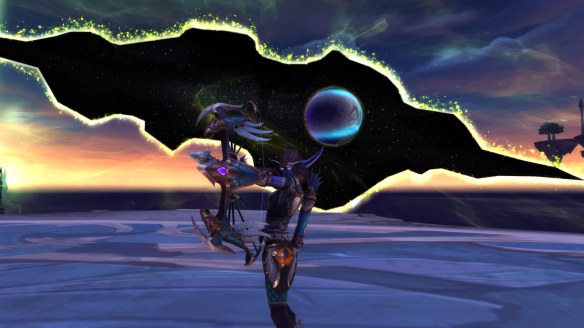 My Nightborne hunter in World of Warcraft: Legion